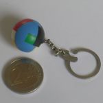 Keychain burr sphere